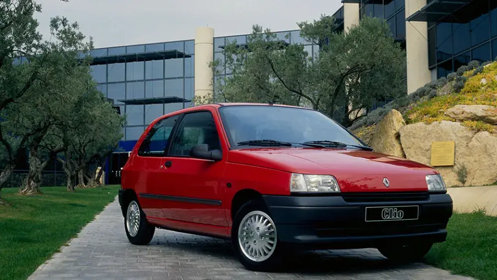 Aller eerste Renault Clio