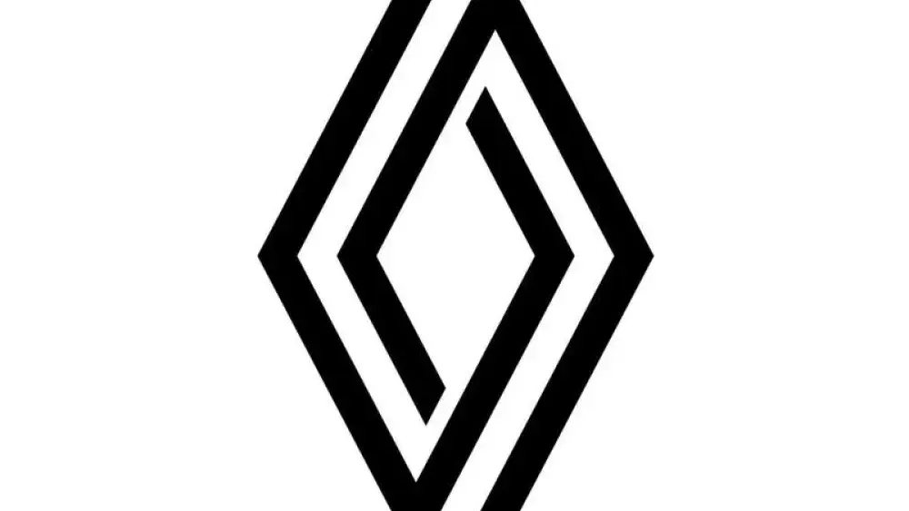 Renault logo zwart