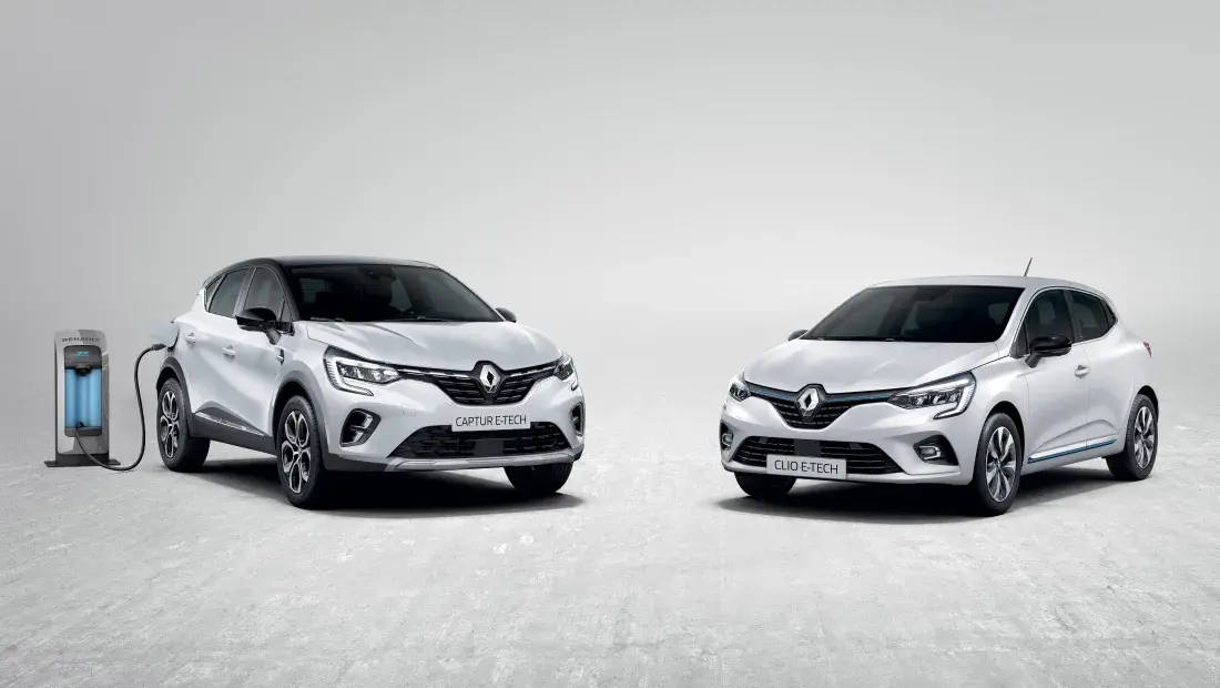 nieuwe Renault CLIO E-TECH Hybrid en CAPTUR E-TECH Plug-in Hybrid 